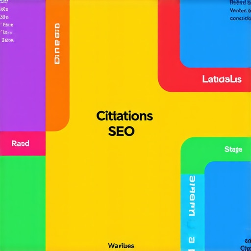 Infographic illustrating various sources for local citations to boost SEO