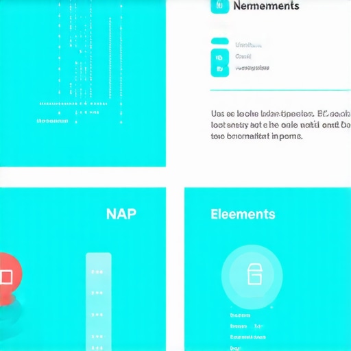 Infographic illustrating NAP components and their importance in local SEO