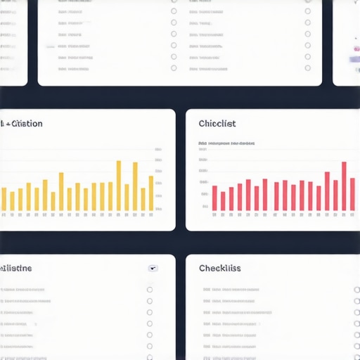 Dashboard displaying local citations and NAP consistency metrics.