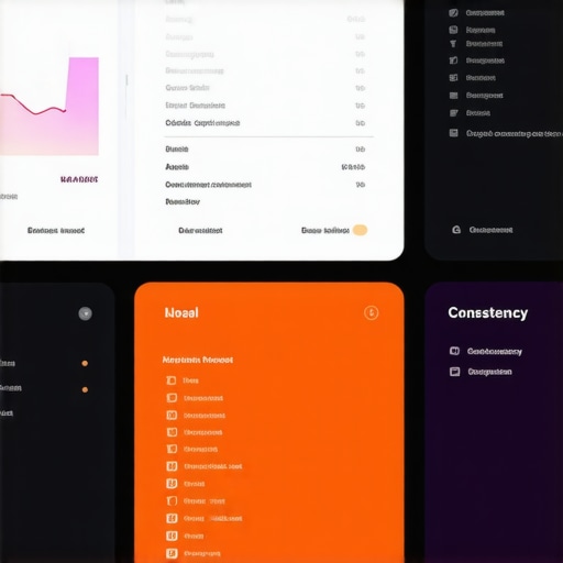 Screenshot of a local citation monitoring dashboard with NAP consistency metrics.