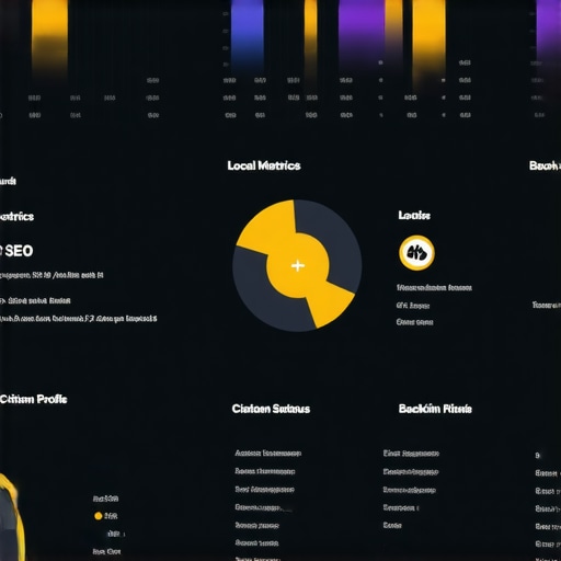 Close-up of a professional SEO dashboard displaying citation and backlink analytics.