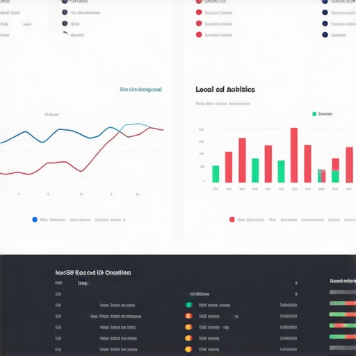 Screenshot of citation and backlink analytics for local SEO monitoring