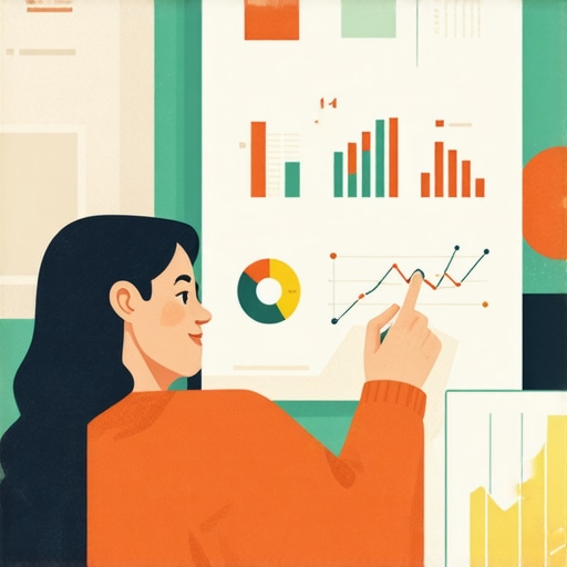 Person reviewing local SEO data and citation metrics