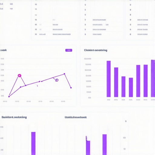 A modern SEO dashboard displaying citation and backlink analytics, illustrating ongoing local SEO maintenance