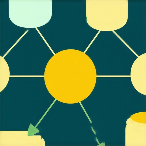 Illustration of interconnected local directories, backlinks, and citations forming a trust network for improved map rankings.