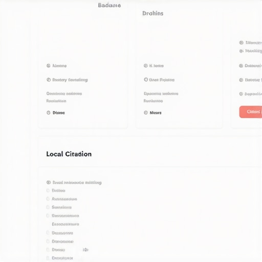 Dashboard displaying citation statuses, backlinks, and alerts for local SEO maintenance.