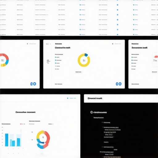 A professional working on local SEO tools on multiple monitors to maintain citations and trust signals.