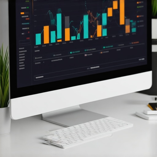 Computer monitor displaying SEO dashboards and citation analysis tools.